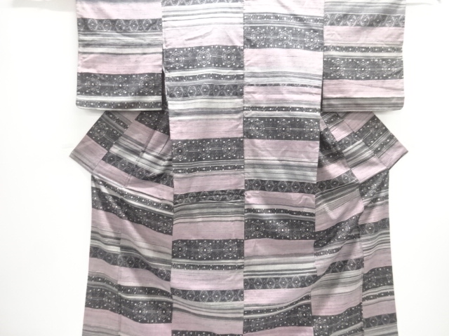 Japanese Kimono / Tsumugi Omeshi Silk